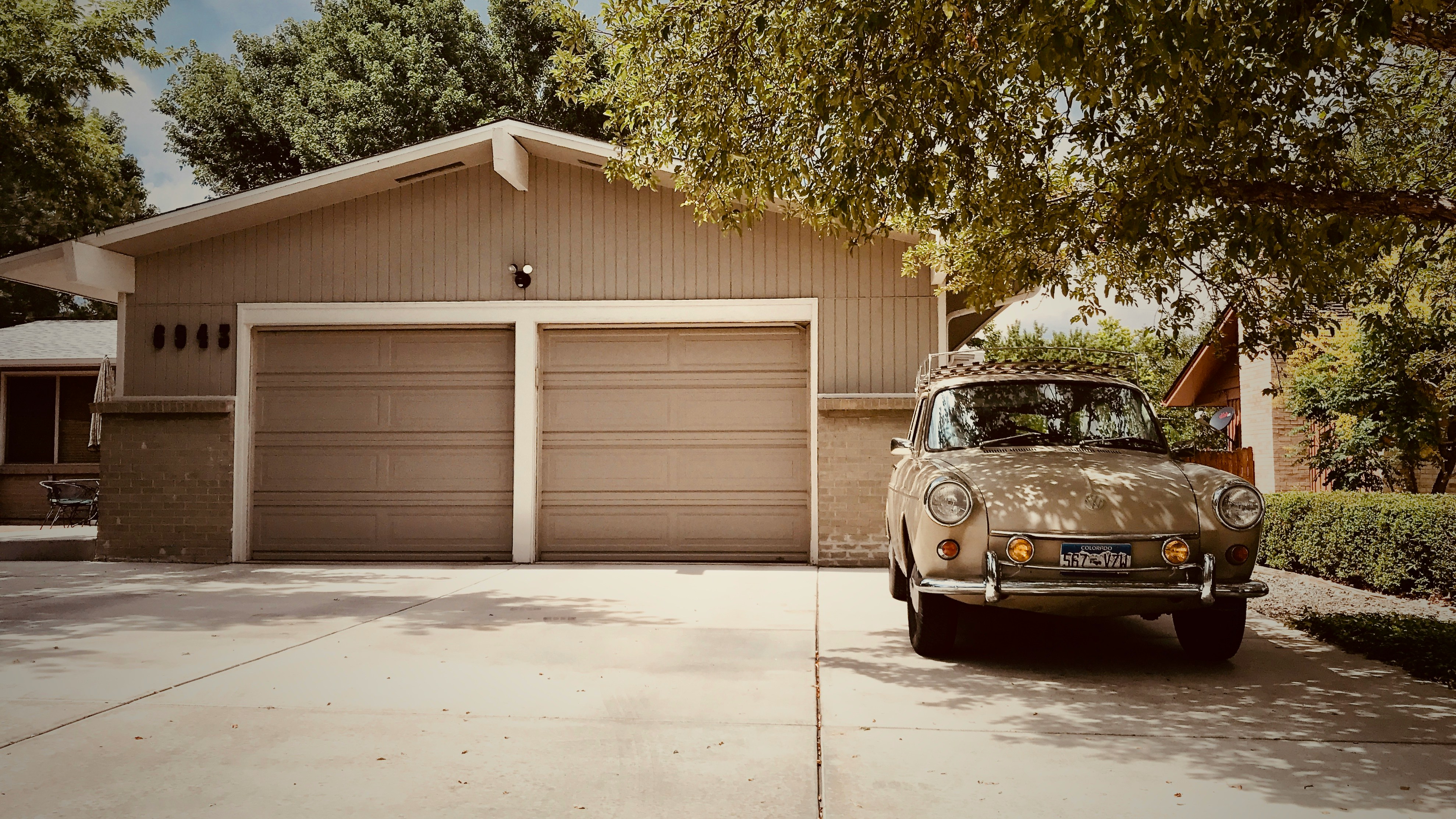 Garage after ADU conversion - bright living space